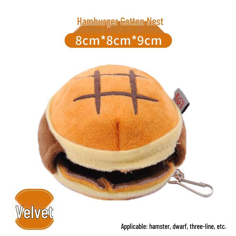 Winter Warm Cotton Nest for Small Pets: Hamsters, Chinchillas, Hedgehogs, Squirrels & Rabbits