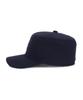 Bajal Leaf Chain Vz Monogram Pillbox Cap Navy