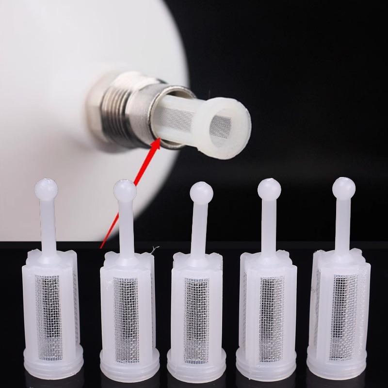 10/20/50pcs Universal Gravity Feed Paint Strainer for Spray Guns White Disposable Filter Fine Mesh Automotive Paint Gun Filter