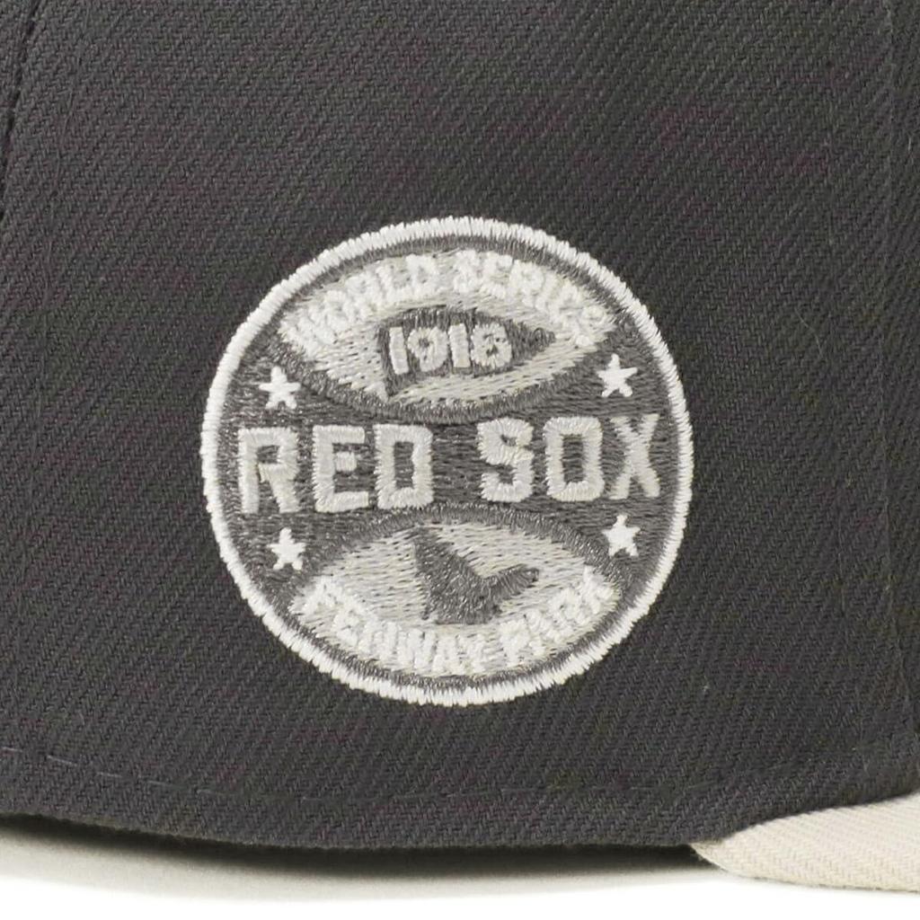 [New Era] New Era Cap 59FIFTY 14676990 NER35C8246 MLB Boston Red Sox BOS Graphite Gray SIDE PATCH 2-Tone ONSPOTZ Exclusive Men's Women's Hat Gokyu