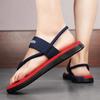 Fashion New Summer Fashion Men SandalsRoman Outdoor Beach Comfortable Shoes Flip Flops Slip On Flats Opened Toe Sports Slippers