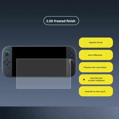 For Nintendo 2 Screen Protector Tempered Glass One Dust HD Film Film No No Anti-Scratch C7A5