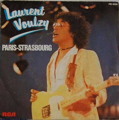 7inch Record LAURENT VOULZY  Paris  Strasbourg PB8259 RCA Victor 1978 France Pop Used