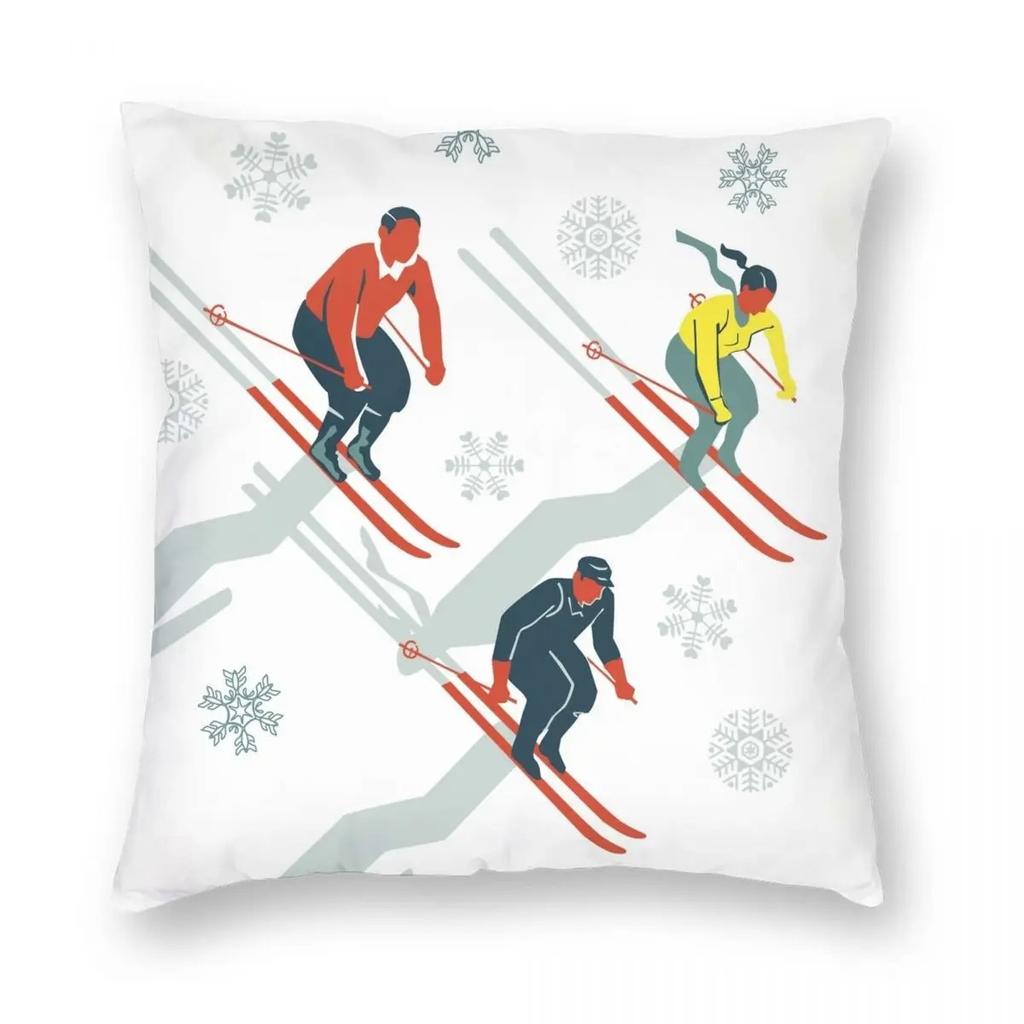 Office Living Room Home Pillowcase Ski Pillowcase Car Ornaments