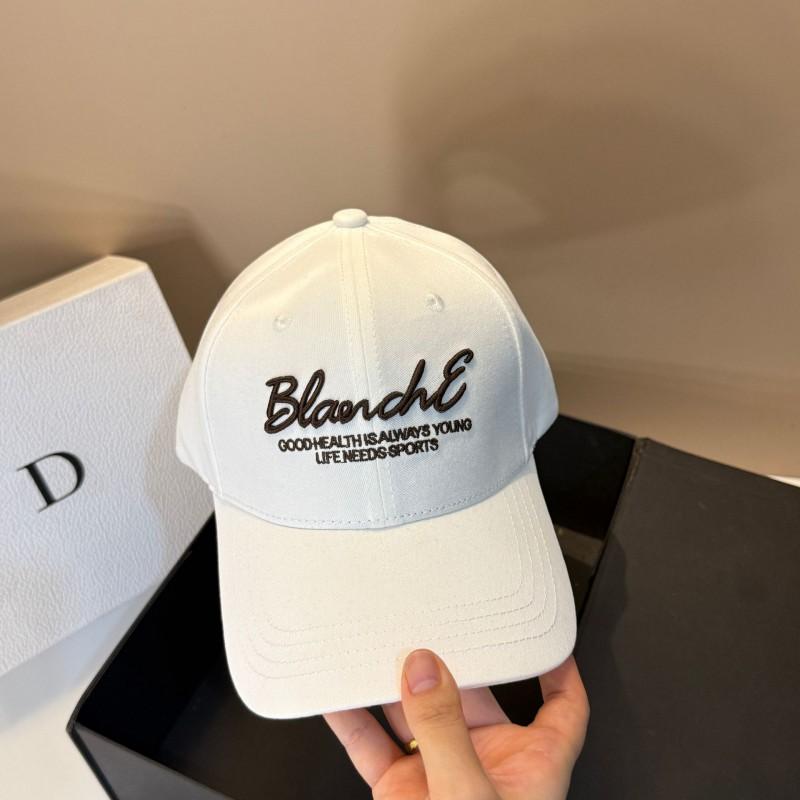 High-Quality Embroidered B Letter Baseball Cap Outdoor Slim Face Sun Hat Lightweight Couple