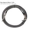 Guitar Cable Bass Effect Speaker Audio Connection Wire Electric Musical Instruments Parts3 Meter
