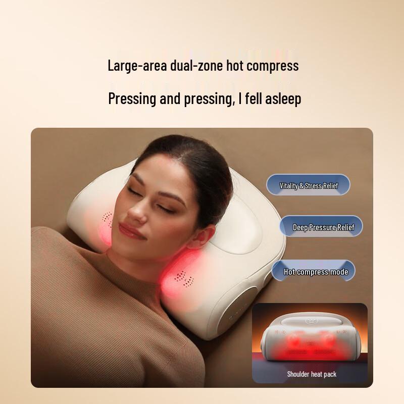 Westinghouse Cervical Neck & Shoulder Massage Pillow CN Plug (adapter Included)