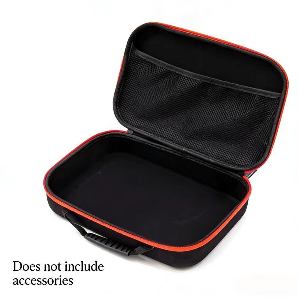 Red Oxford Fabric Tool Storage Bag With EVA Shock Proof Pouch For Electric Drill And Grinder Organizer Case