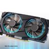 GTX1660 Super 6GB Graphics Card GDDR5 192Bit Dual Fan Computer Graphics Low Power GPU for Working Gaming Video Editing