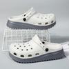 Fashion Men Sandals Lightweight Men Indoor Garden Shoes Summer Outdoor Wading Shoes Man Comfortable Walking Non-Slip Breathable