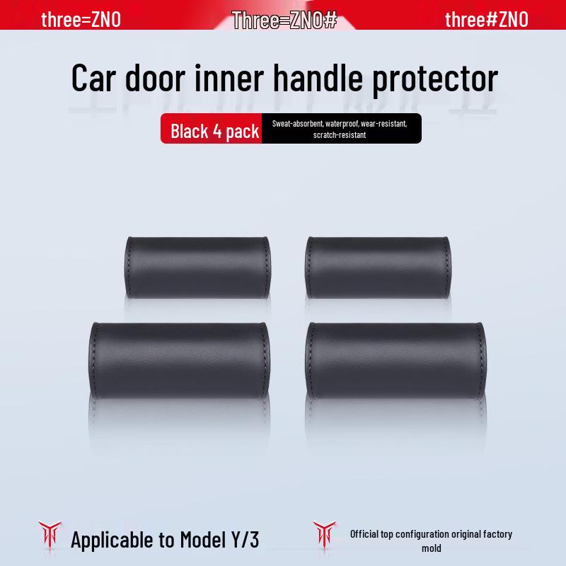 

Tesla Model 3/Y Interior Door Armrest Sticker - Protective Handle Cover