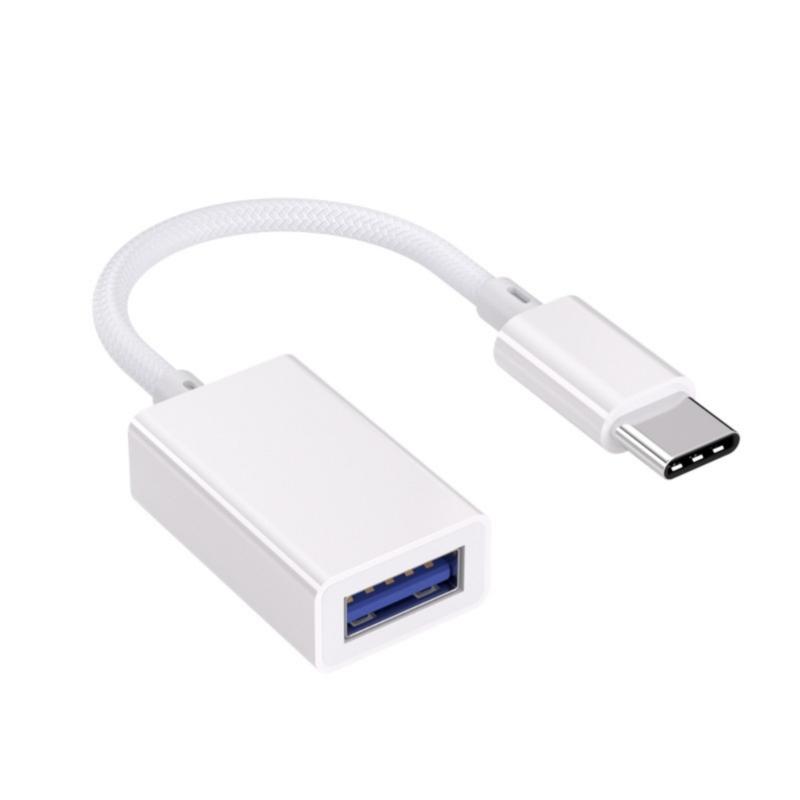 Reversible Type C To USB3.0 OTG Adapter Cable for Fast Data Transfer Compatibles Various USB C Devices and Switches