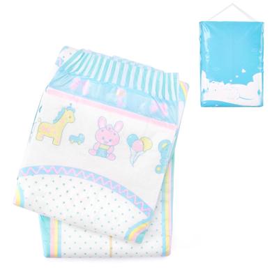 LittleForBig Adult Cute Pattern Discoloration Notification Sign High Total of 2 XL Non-Woven Diaper, 2-Pack, [Baby Parading] Line, Thick, Absorption,