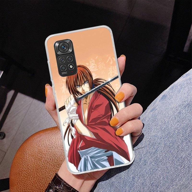 Rurouni Kenshin Anime Handyhülle Für Xiaomi Redmi Note 15 14 13 12S 12 11 Pro Plus 14S 11S 11E 10 10S 11T 5G Personalisierte Hülle