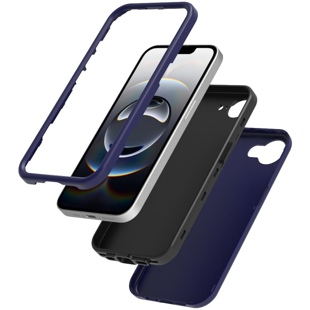 GW03 For iPhone 16e Case TPU+PC Phone Cover Dual Layer Shockproof