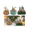 Carousel Music Box Building Blocks up Musical Boxes for Party Holiday Wedding