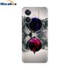 Oppo A3x A3 4G 5G Kılıfı CPH2669 Boyalı Çiçekli Kapak Darbeye Dayanıklı Telefon Kılıfı Oppo A3x OppoA3 OppoA3x İçin Yumuşak TPU Kılıflar Kılıf