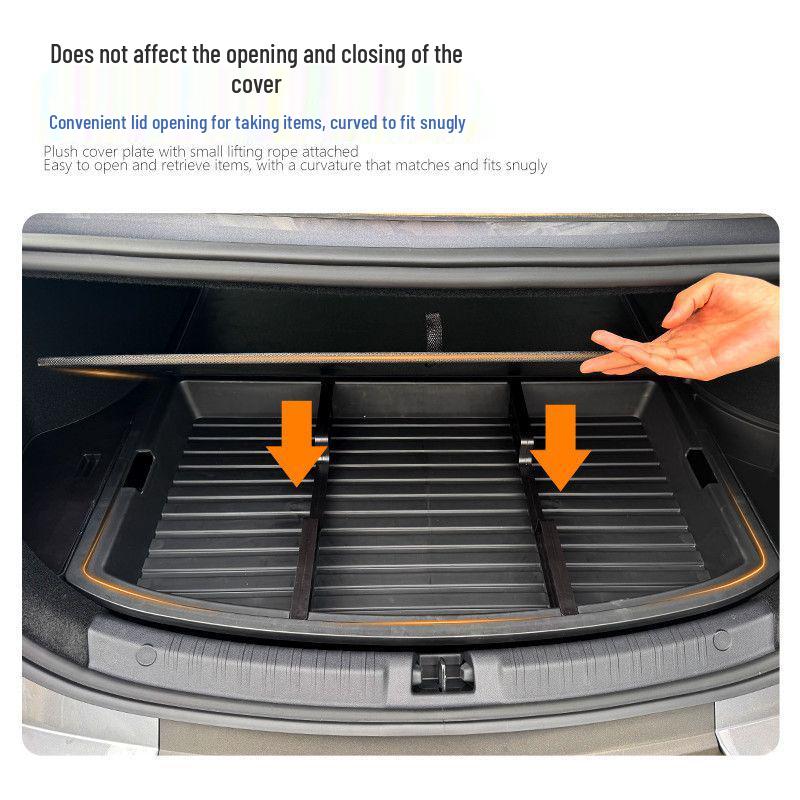 Qin L-EV Electric Tailgate Organizer: Trunk Bed Box Accessories