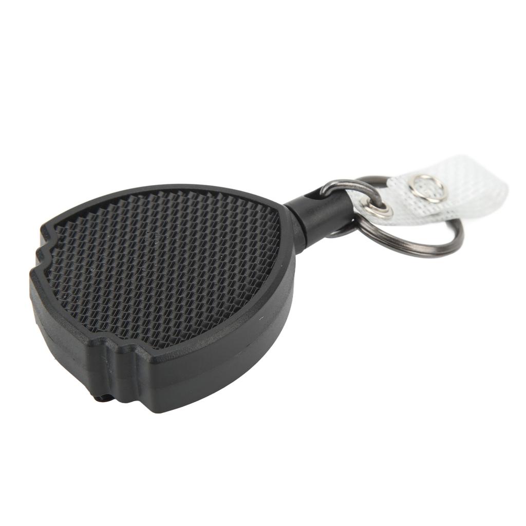 Outdoor Retractable Keychain with Back Clip Rope Wear Proof High Rebound Stretchable Anti Theft Keyring