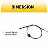 Trans Shift Cable For C1500 Chevy C2500 C3500 Tahoe Yukon Gmc Cadillac Escalade