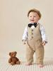 Tuta Intera Bambino Stile Britannico - Monopezzo Primavera/Autunno Abbigliamento Neonati