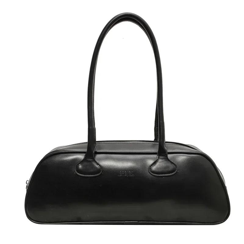 PU Shoulder Bags Baguette for Women  Simple and Versatile Luxury Handbag Sense  Popular Fashion  High Quality