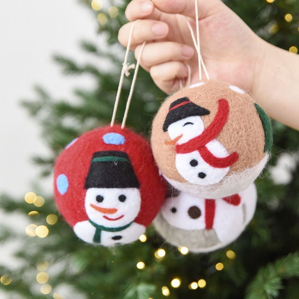 Handmade Felt Ornaments Wool Felt Hanging Ornaments New Christmas Ornaments Christmas Tree Decor
