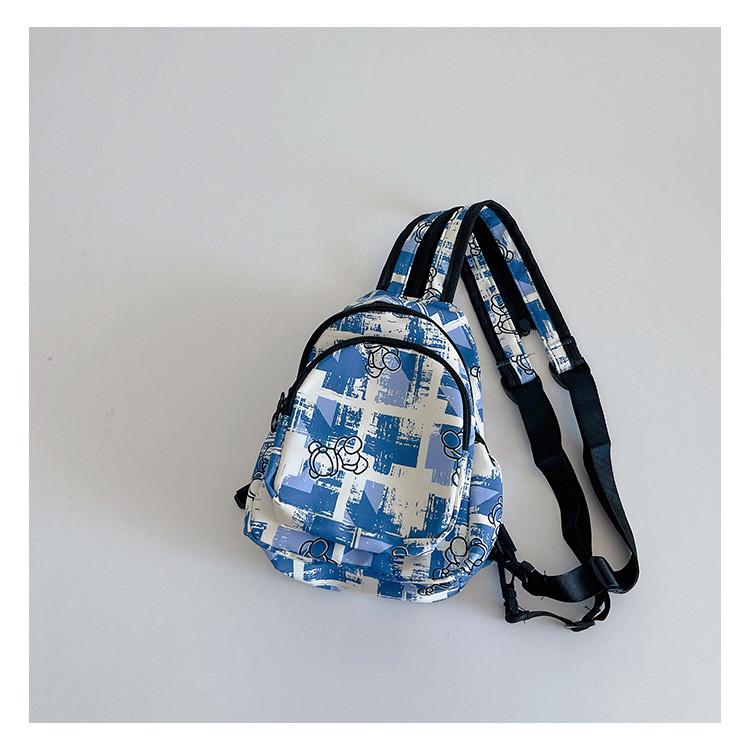Trendy 2024 Children's Chest Bag Stylish Boys And Girls Crossbody Waterproof Backpack