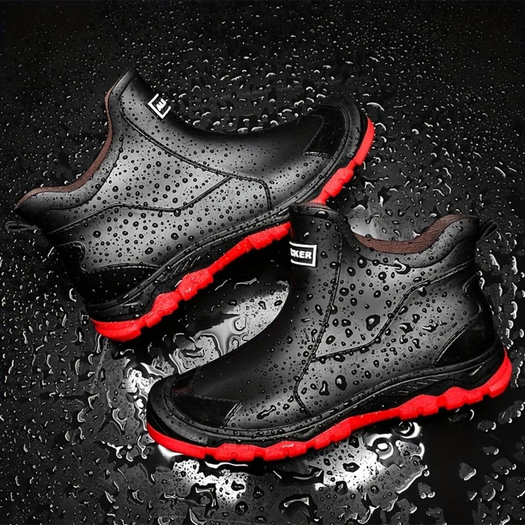 All Season High-quality Anti Slip Boots - Anti Slip PVC Outsole Unisex Work Shoes, Suitable for Construction, Gardening, Hiking, Beach - Easy To Wear