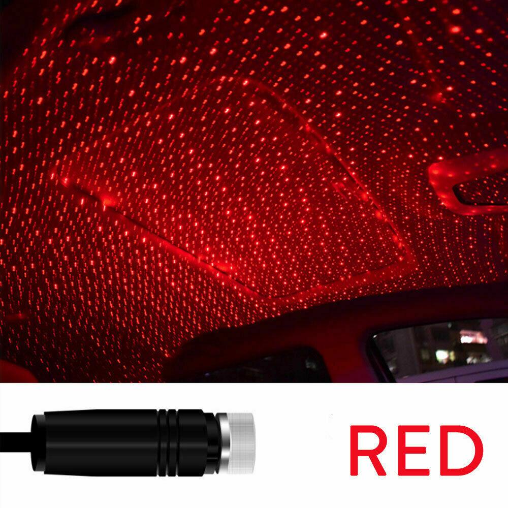 Mini 5V USB Car Roof Star Projector LED Starry Sky Night Light Atmosphere Galaxy Lamp Romantic Ceiling Decoration For Room Party