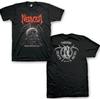 Nervosa Band Schädel Chaos T-Shirt Baumwolle Unisex UB364 Unisex T-Shirt