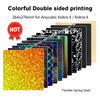 Für Anycubic Kobra 4 Druckplatte 250mm Kobra S1 Combo Bauplatte Doppelseitig Peo Pet Pei Pey Chamäleon Kobra X Zubehör 3D-Druck