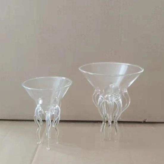 Bicchieri da Vino con Tentacoli di Polpo, Bicchiere da Cocktail a Forma di Medusa, Bicchieri Artistici da Vino, Decorazione Fresca per Bar, Regalo di Compleanno Unico per Lei Lui