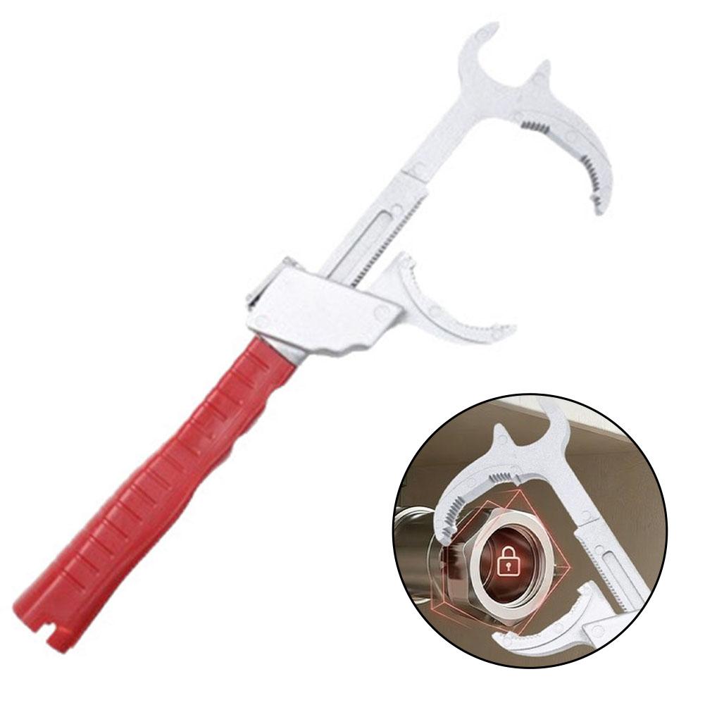 

1pc Extended Multifunctional Faucet Wrench Adjustable For Bathroom Kitchen Plumbing Tool Accessories China Mainland