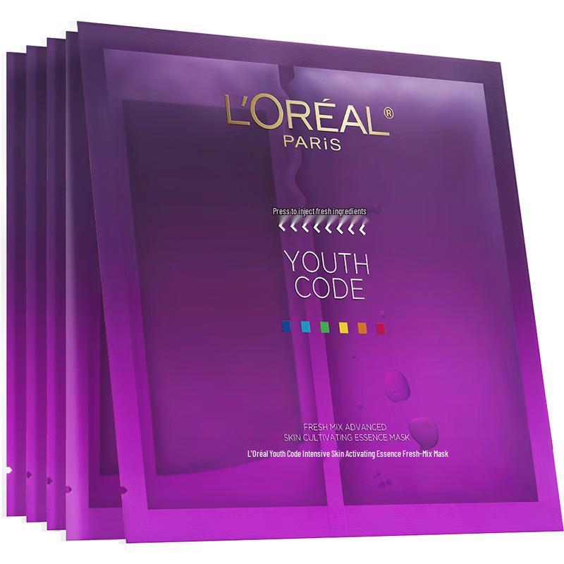 

L Oréal Youth Code & Revitalift Hydrating Sheet Masks