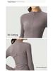 Women's Slim-Fit Double-Sided Brushed Yoga Jacket