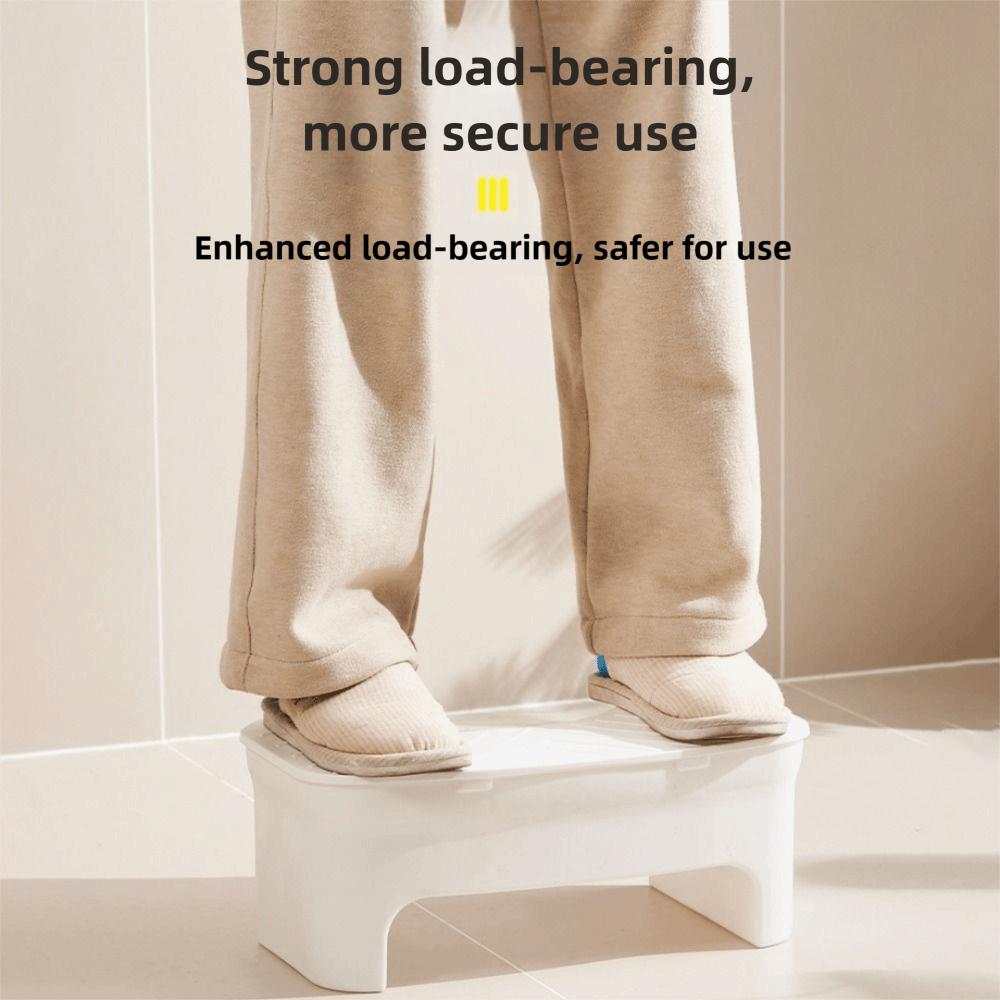 U-shaped Thickened Storage Box Waterproof Toilet Foot Stool Premium Squatty Potty  Adult
