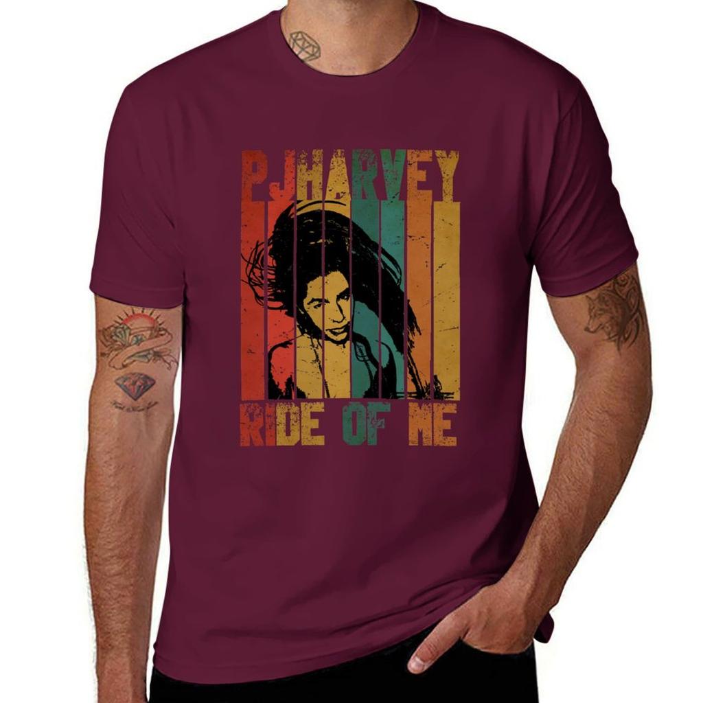 Vintage Pj-harvey - Ride of Me T-Shirt Oversized T Shirt for a Boy Blanks T Shirts for Men Pack