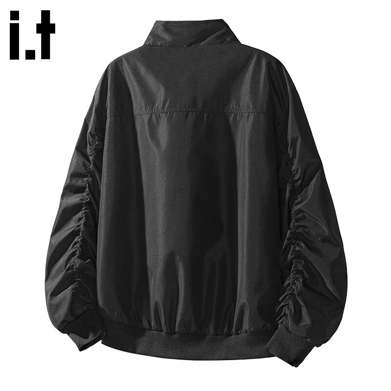 CHOCOOLATEit Men's High-Neck Windbreaker Jacket