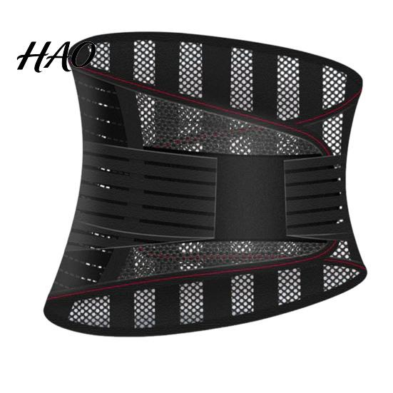 Waist Protector Lumbar Lower Back Brace with Dual Adjustable Fitness Belt Straps Breathable Mesh Support Sports Accessories Protection