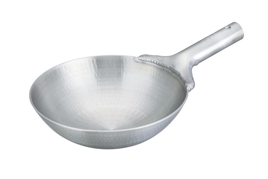 Nakao Aluminum Manufacturing Aluminum One Hand Wok 33cm 001062 (5.6L)