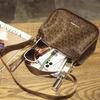 2023 MK F Pillow Women's Crossbody Shoulder Bag with Wide Strap & Tassels