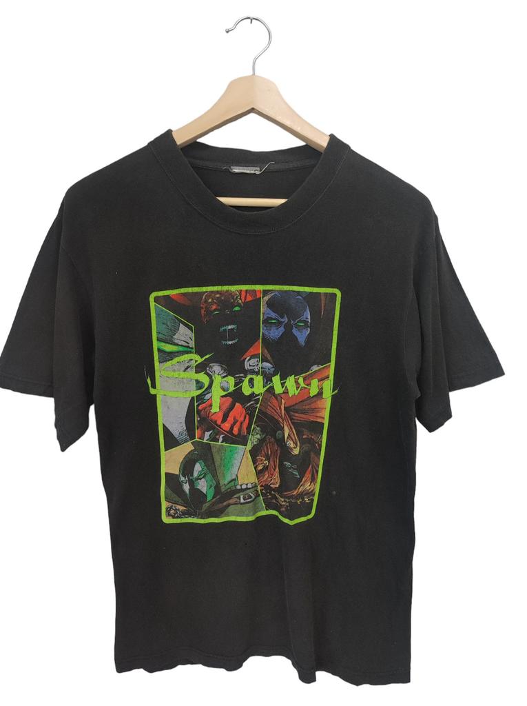 Vintage 90s Spawn T Shirts comics books Spawn for Japan Exclusive 1997 spawn Movie n black T Shirt Medium