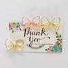 Pack of 100 Metal Paper Clip Bowknot Paperclips Metal Paperclips Book Marker Clip For Document File Paper Photo Card