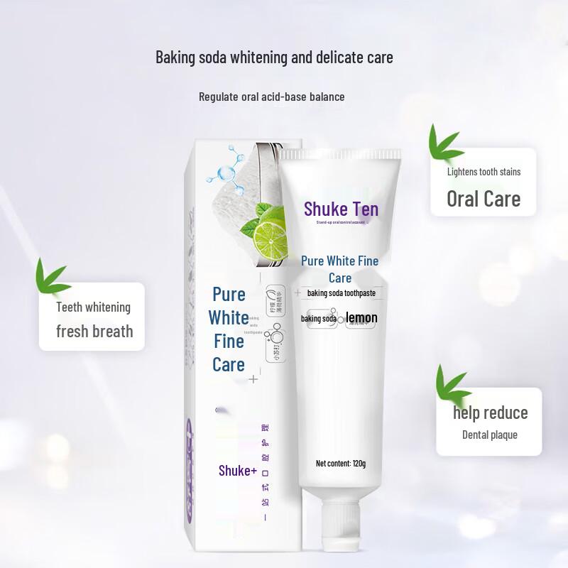Shuke Baking Soda Whitening & Gentle Care Toothpaste