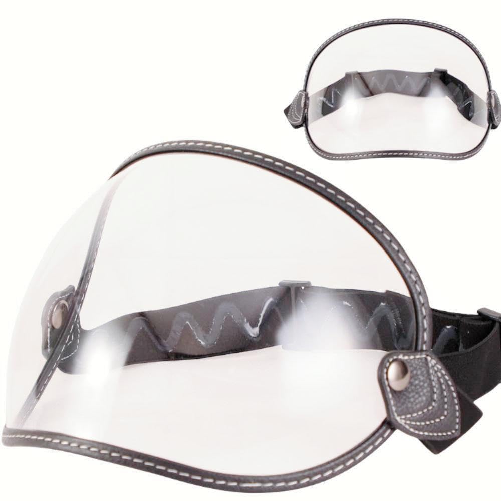 

Wayocfei Motorcycle Goggles for Motorcycle ATV Sun UV400 Level Protection for Eye Open Face Goggles, Off-Road Helmets, Goggles, Protection, Dustproof,