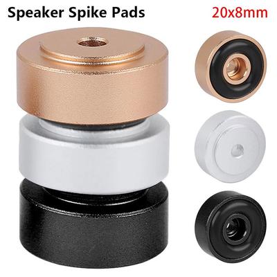 1/4 Stück Aluminiumlegierung Füße Pad Isolation Verstärker Basis Füße für Lautsprecher CD Verstärker