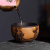 100ML Handmade Old Rock Mud Teacup Aesthetic Longquan Celadon Master Cup Water Jug Personal Tea Bowl Kung Fu Teaset Accessories