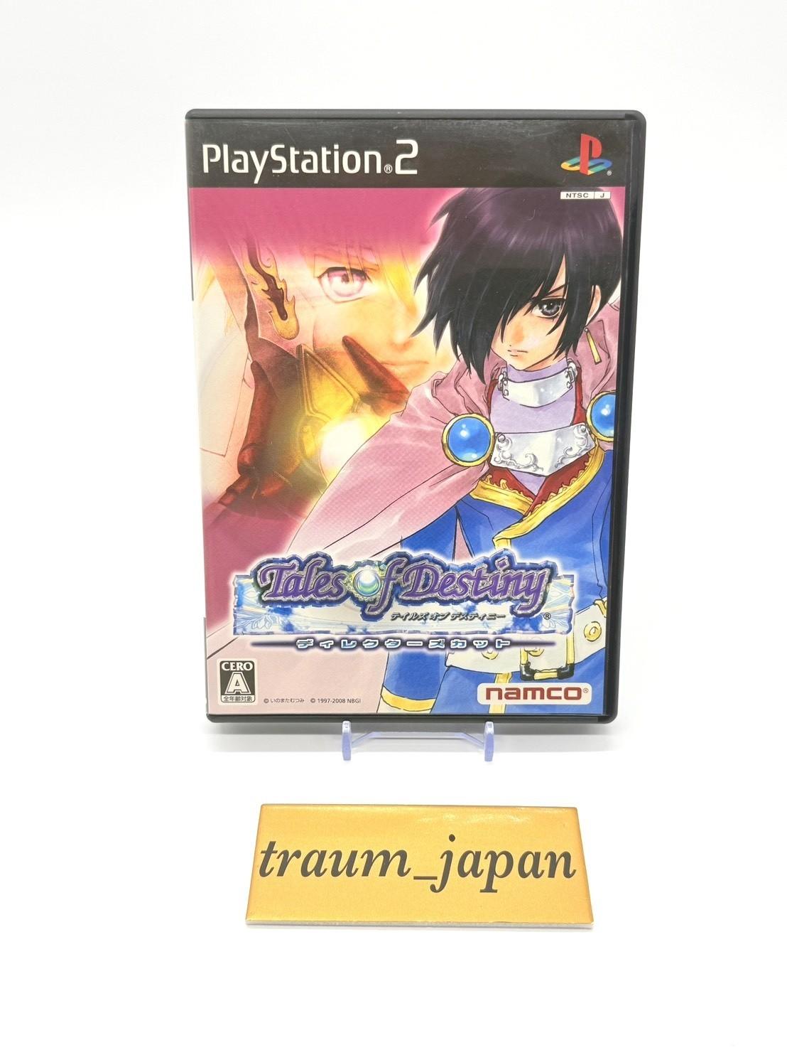 Tales Destiny Directors Cut PS2 Namco Sony PlayStation 2 From Japan jp