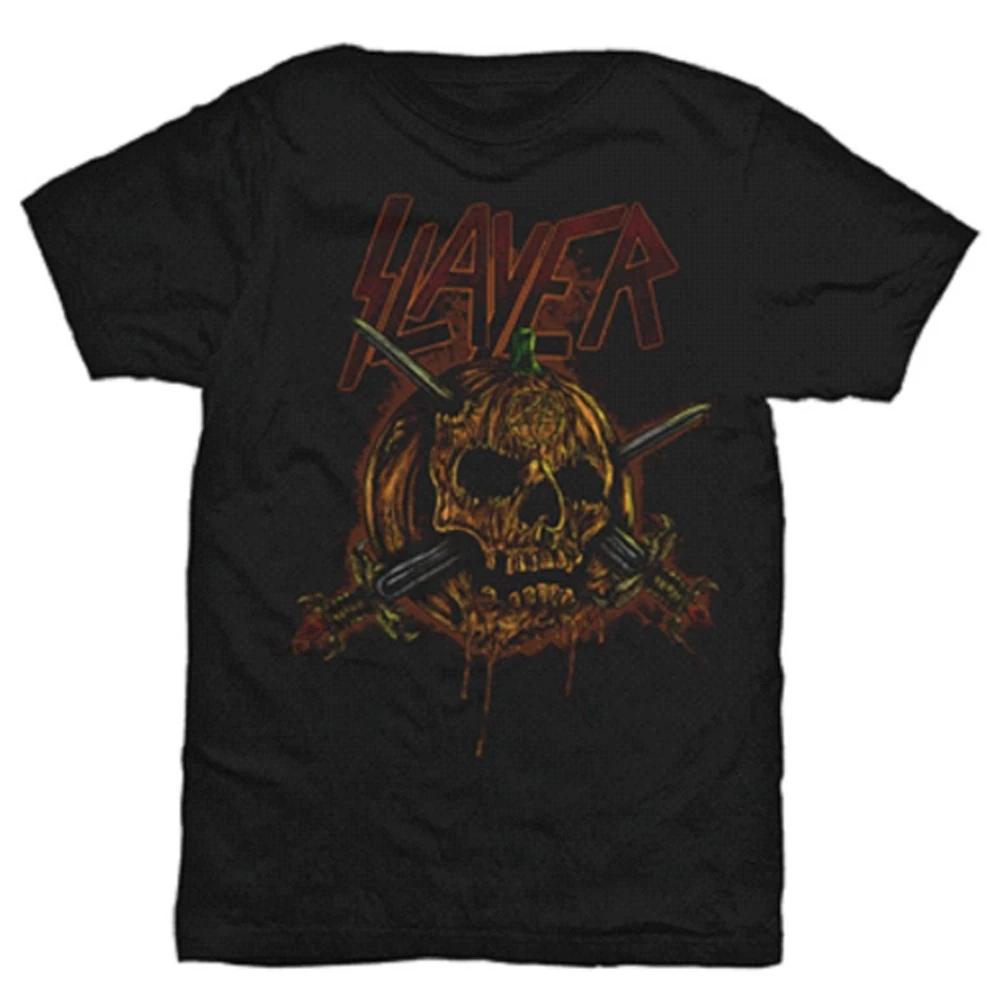 Slayer Skull Pumpkin Unisexs TShirt L